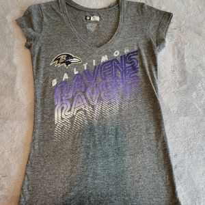 Women's NFL Baltimore RAVENS Team Apparel, Sz Large, EUC